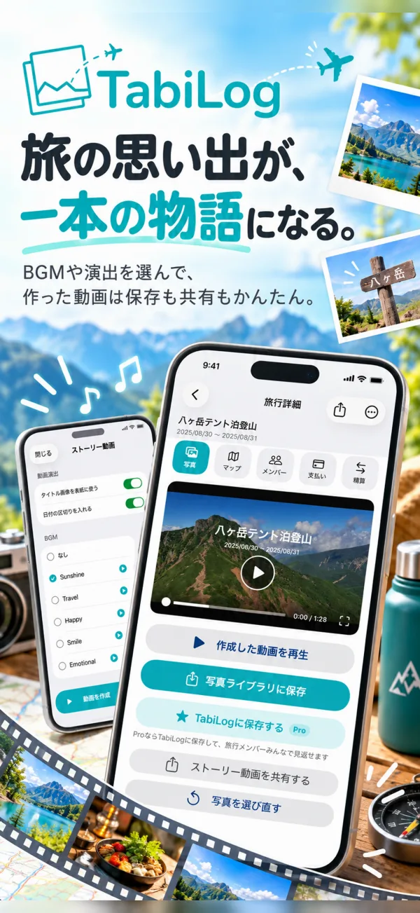 Story Movieを作成する紹介画像